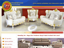 Tablet Screenshot of namestaj4m.com